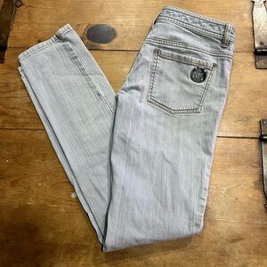Woman’s Michael Kors Light Gray Skinny Jeans Size 4